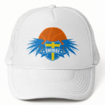 Basketball Sweden | Sverige | Sweden Trucker Hat