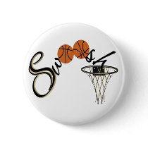 Basketball Swoosh Pins