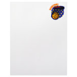 Basketball Swoosh Logo Letterhead Template
