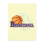 Basketball T-shirts and Gifts Postcards