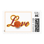 Basketball Theme Weddings Sports Theme Weddings Postage Stamps