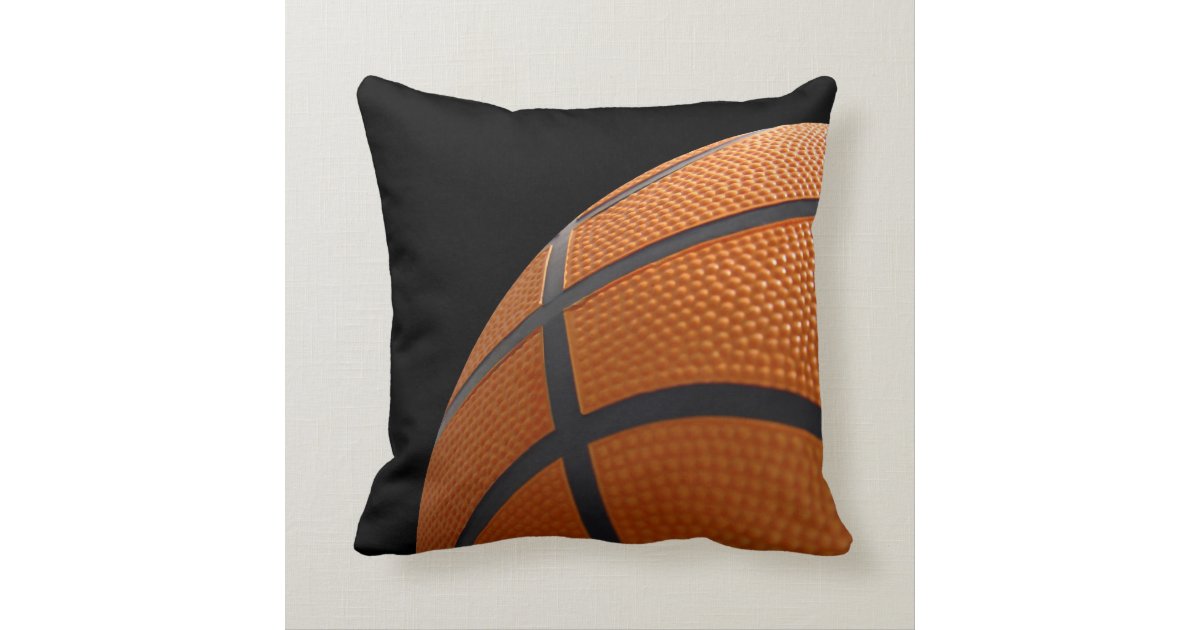 Basketball Throw Pillow Zazzle