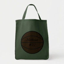 Basketball Tote Bag