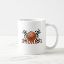 Basketball Tribal 1 Coffee Mugs
