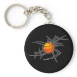 Basketball Tribal Keychain