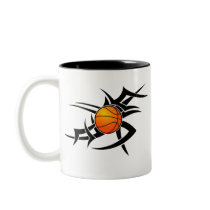 Basketball Tribal Mug mugs
