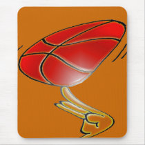 BASKETBALL TWIRLING MOUSEPADS