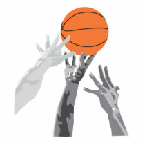 basketball up for grabs vector design photo sculptures