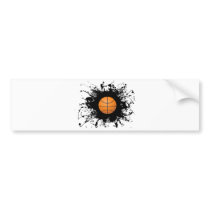 Basketball Urban Style Bumper Stickers
