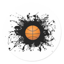 Basketball Urban Style Stickers