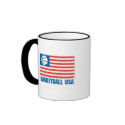 basketball usa flag mugs by doonidesigns basketball usa flag mugs