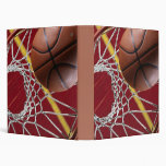 Basketball Vinyl Binders
