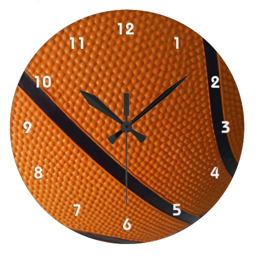Basketball Wall Clocks Zazzle