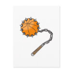 basketball whip mace post card