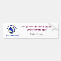 Basketball - White/Blue Bumper Stickers