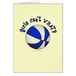 Basketball - White/Blue Products Cards