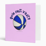 Basketball - White/Blue Products Vinyl Binders