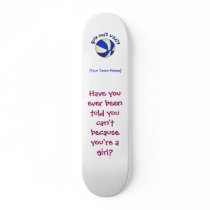 Basketball - White/Blue skateboards
