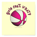 Basketball - White/Pink Print