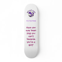 Basketball - White/Purple skateboards
