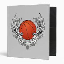 Basketball Wings Binder