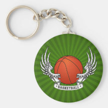 Basketball Wings Keychain