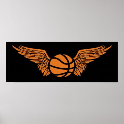 basketball : wings posters by asyrum