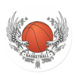 Basketball Wings Sticker