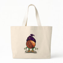 Basketball Wizard Tote Bags