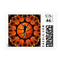 Basketballs and Player Postage