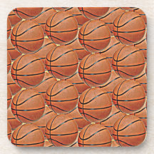 BASKETBALLS Coaster Set