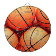 Basketballs Dart Board