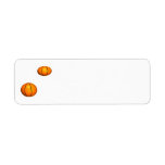 Basketballs Return Address Labels