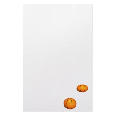 Basketballs Stationery by SportsArena