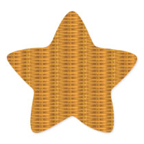 Basketweave Gold Over & Under Stickers