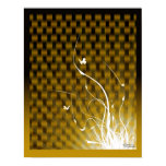 Basketweave Jungle Poster (gold) Basketweave Jungle Poster (gold)