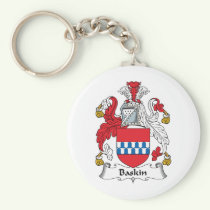 Baskin Family Crest Keychain