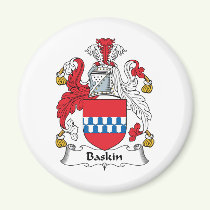 Baskin Family Crest Magnet
