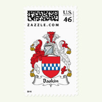 Baskin Family Crest Stamps