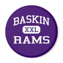 Baskin - Rams - High School - Baskin Louisiana magnets
