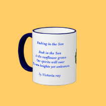 Basking in the Son mugs