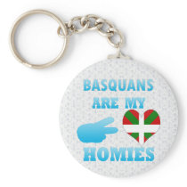 Basquans are my Homies Key Chain