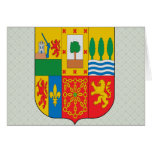 Basque Coat of Arms detail Card