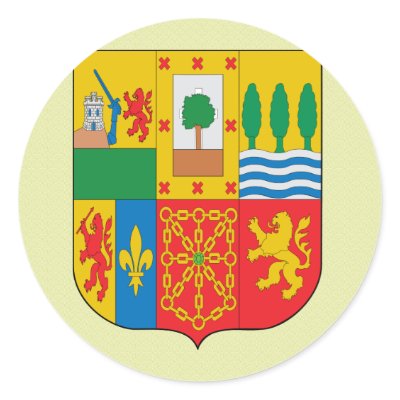 Basque Coat of Arms detail Sticker by representmycountry