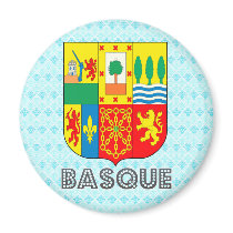 Basque Coat of Arms Magnets