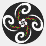 Basque Cross Sticker