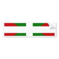 Basque Flag bumper stickers by coolcountry Basque Flag bumper stickers