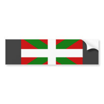Basque Flag bumper stickers by coolcountry Basque Flag bumper stickers