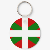 Basque Flag keychains by coolcountry Basque Flag keychains