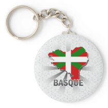 Basque Flag Map 2.0 Key Chains